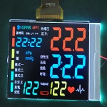 Segment LCD display screen VA display high resolution for medical application