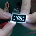 Segment LCD module VA Transmissive negative LCD module for heat meter