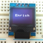 0.66'' OLED I2C IIC serial OLED LCD display module 0.66 inch 64x48 SSD1306 LCD module for ardu